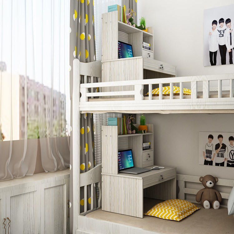 家具好货飘窗神器抽屉桌电脑桌懒人用书桌宿舍桌笔记本上下铺床上桌带