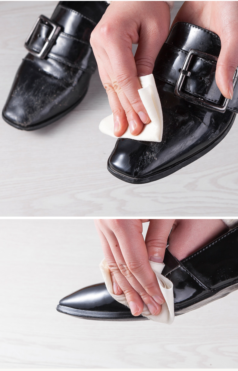 喜擦擦皮鞋湿巾清洁上光一次性护理鞋油湿纸巾布擦鞋湿巾100片