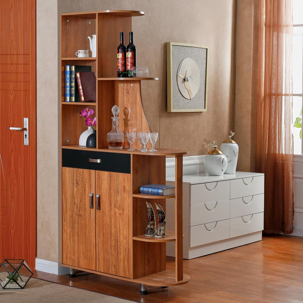 欧若凡现代简约玄关柜屏风客厅欧式实木色隔厅柜鞋柜双面隔断厅柜酒柜