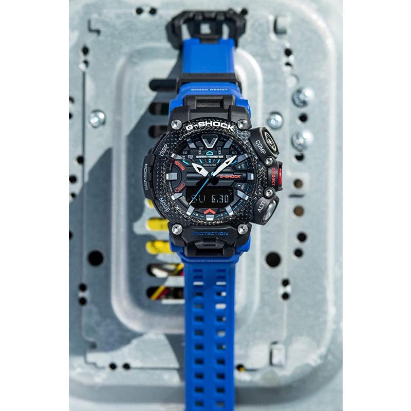 casio卡西欧男表 g-shock航空系列防震防水温度气压感应蓝牙连接运动