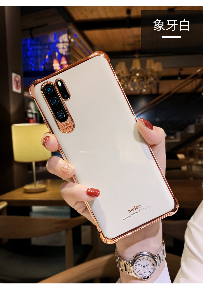 火豹华为p30手机壳气囊软硅胶p40防摔全包p30女款网红版p40潮牌超薄