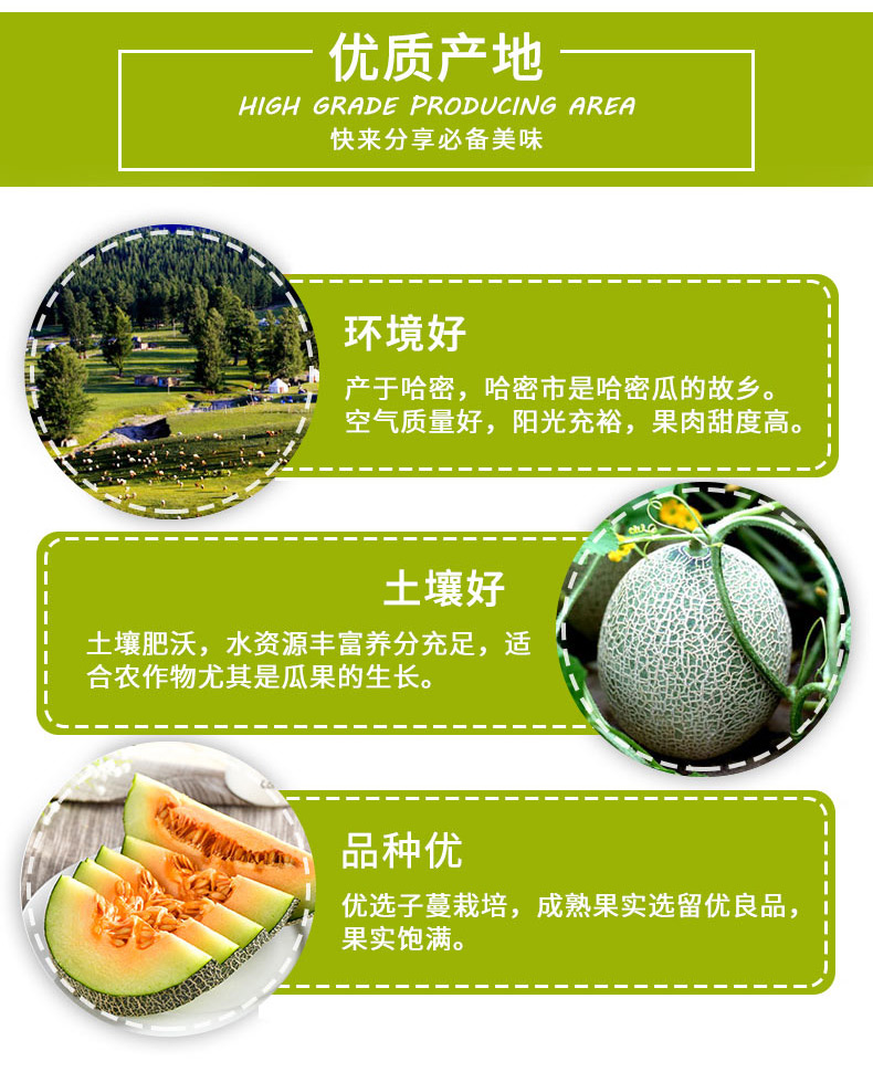 净含量:2250g包装:箱装产地:中国山东潍坊市品种:哈密瓜更多参数核心