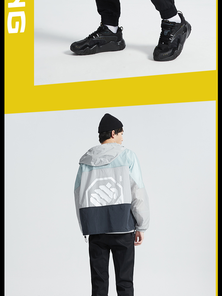 李宁休闲裤男士新款badfive篮球系列男装裤子收口运动长裤