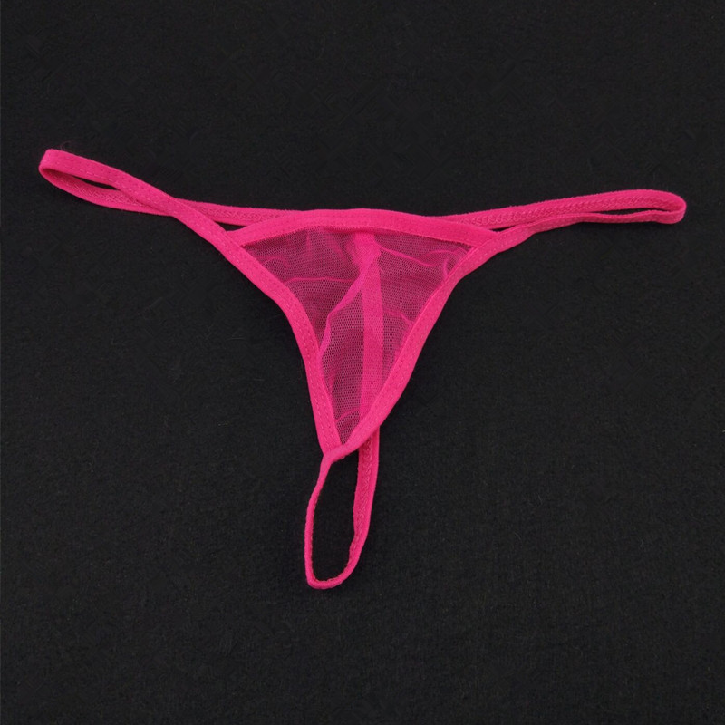 欧因丁字裤女t裤冰丝透视网纱女士内裤女式情趣内裤性感内衣成人成人