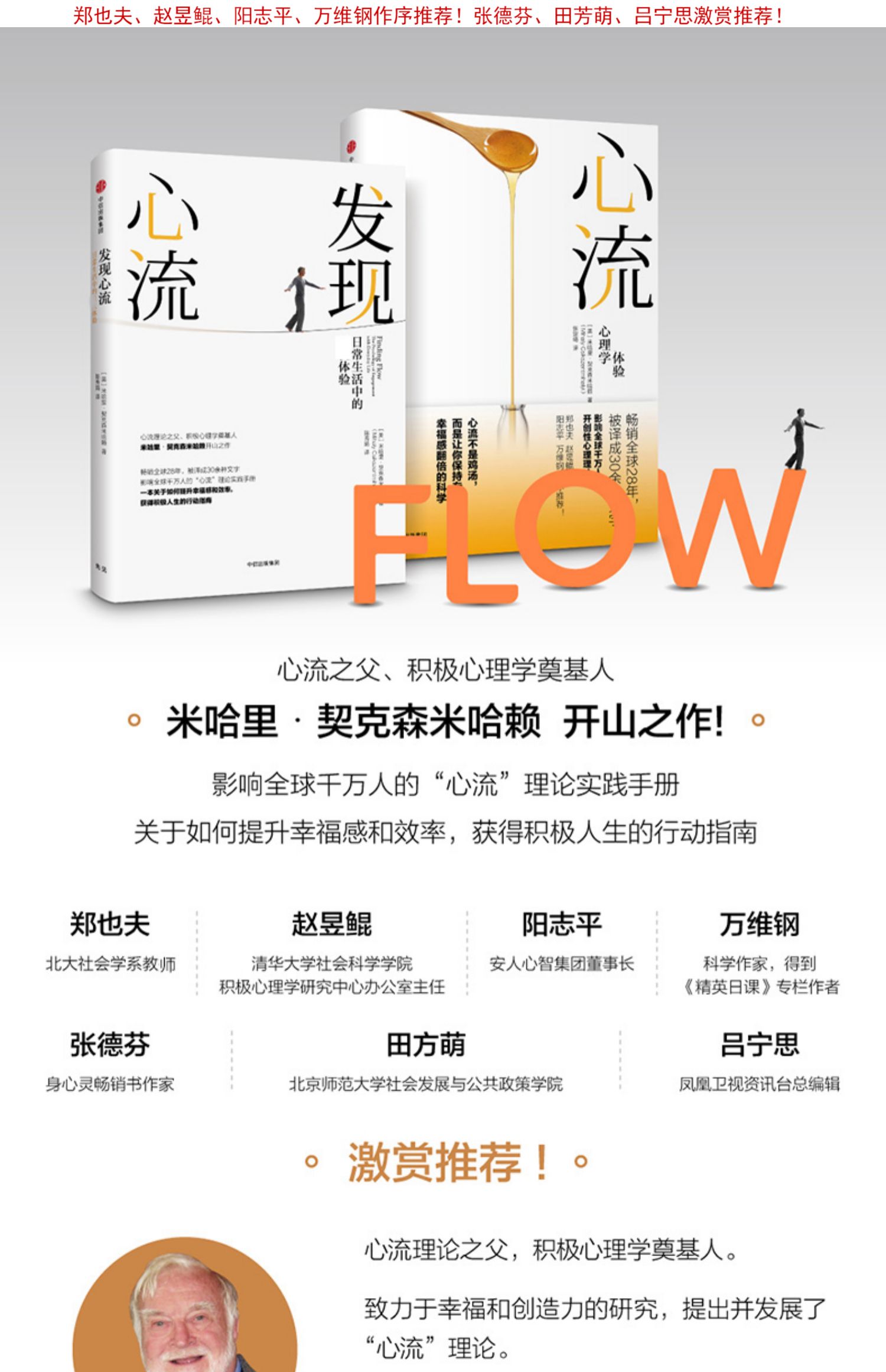 《【顏系圖書】【全2冊】心流 發現心流 米哈里·契克森米哈賴著提升