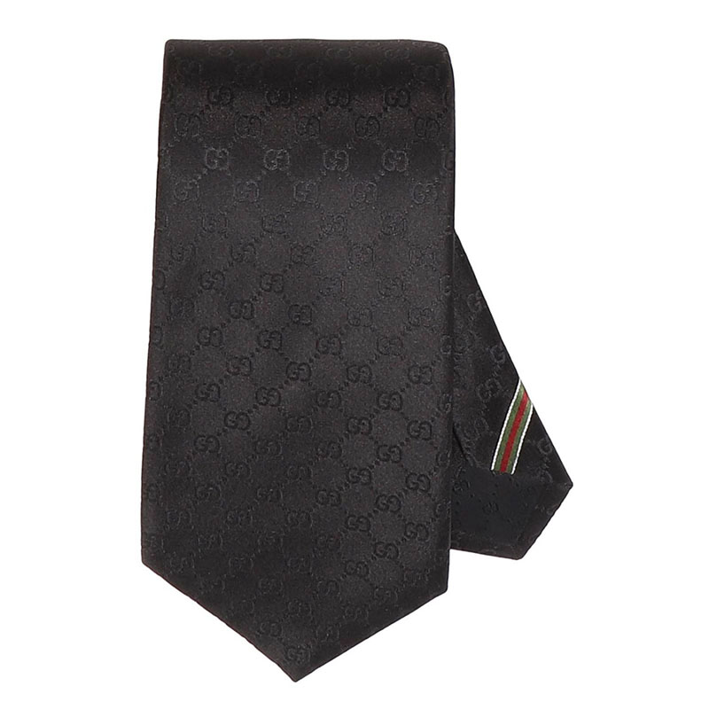 古驰(GUCCI)领带/领结456520 4B002 1000 GUCCI/古驰男士黑色桑蚕丝商务 古驰(GUCCI)领带/领结456520 4B002 1000 GUCCI/古驰男士黑色桑蚕丝商务