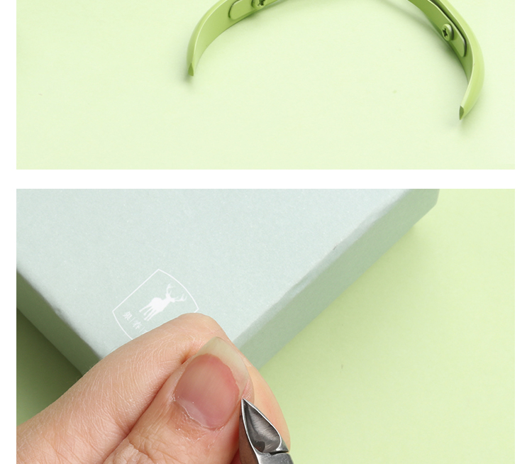 brainbow指甲钳鹰嘴不锈钢单个装美甲脚指甲沟专用指甲刀死皮剪