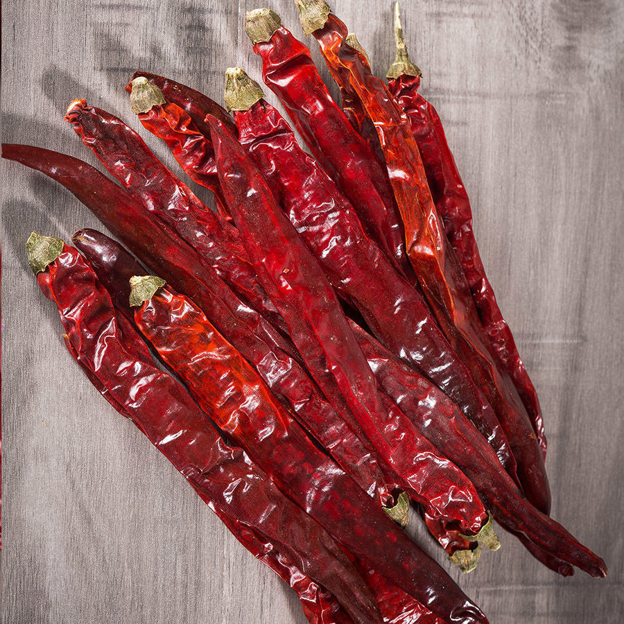 四川二荆条干辣椒中辣特香250克提色提香辣椒粉二荆条干辣椒二荆条整