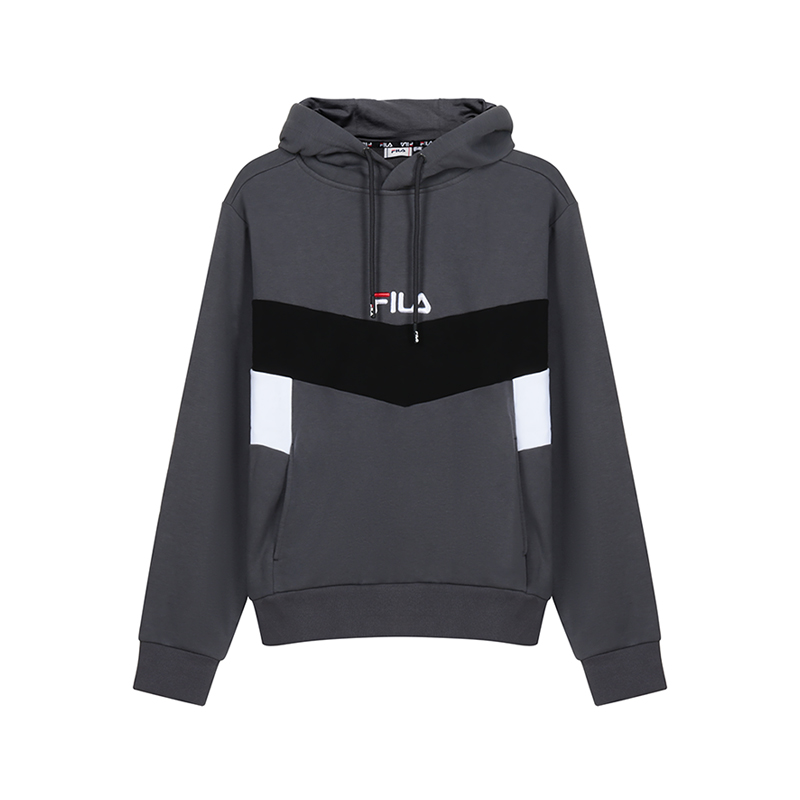 fila 斐乐 男士 棉质连帽长袖卫衣运动衫 687965