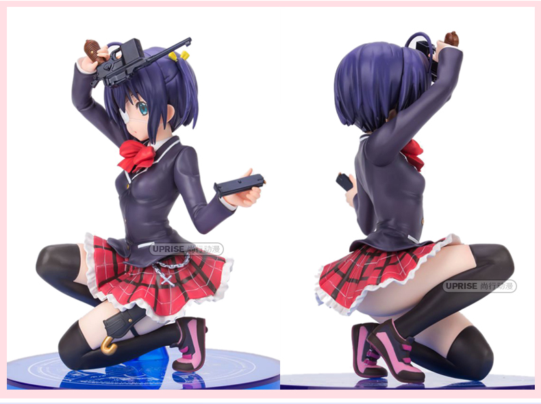 寿屋 手办 小鸟游六花蹲姿模型车载摆件 收藏送礼人偶玩具