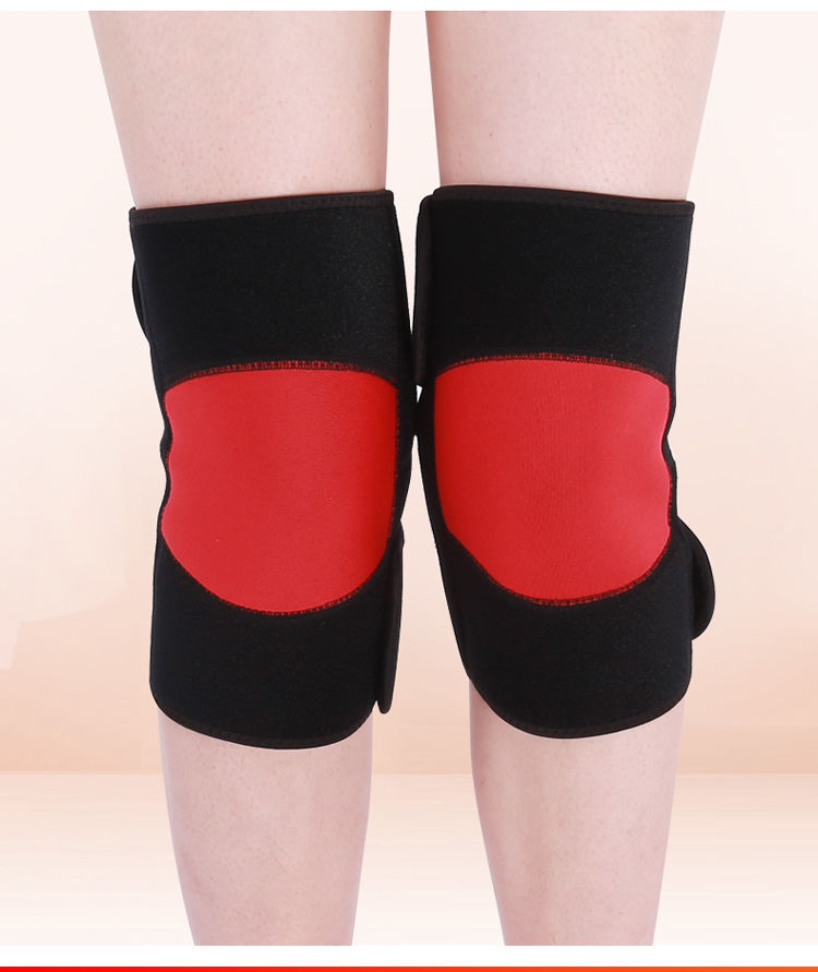 红色款自发热磁疗保暖护膝男女关节炎风湿老寒腿膝盖怕凉酸痛半月板膝