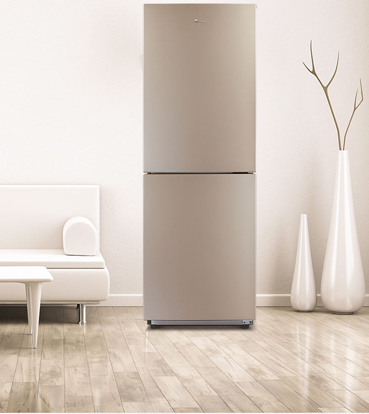 小天鹅风冷无霜电冰箱小型家用节能复古超薄bcd162wl小天鹅双开门风冷