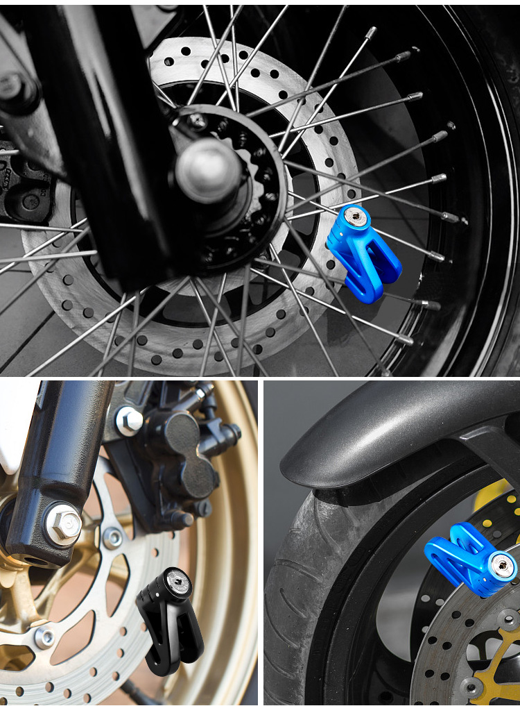 澳派金鹰摩托车锁 碟刹锁摩托车防盗锁电动车锁电瓶车锁机车碟锁车锁