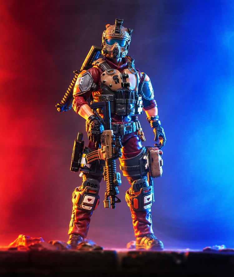 暗源兵人手办军事士兵玩具军人模型特种兵人偶可动女穿越火线儿童