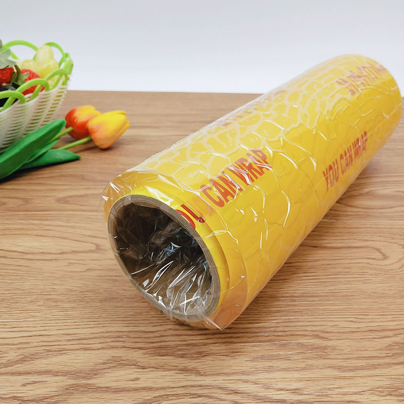 45cm300yd1850克pvc保鲜膜大卷批发院厨房饭店用保鲜膜水果蔬菜