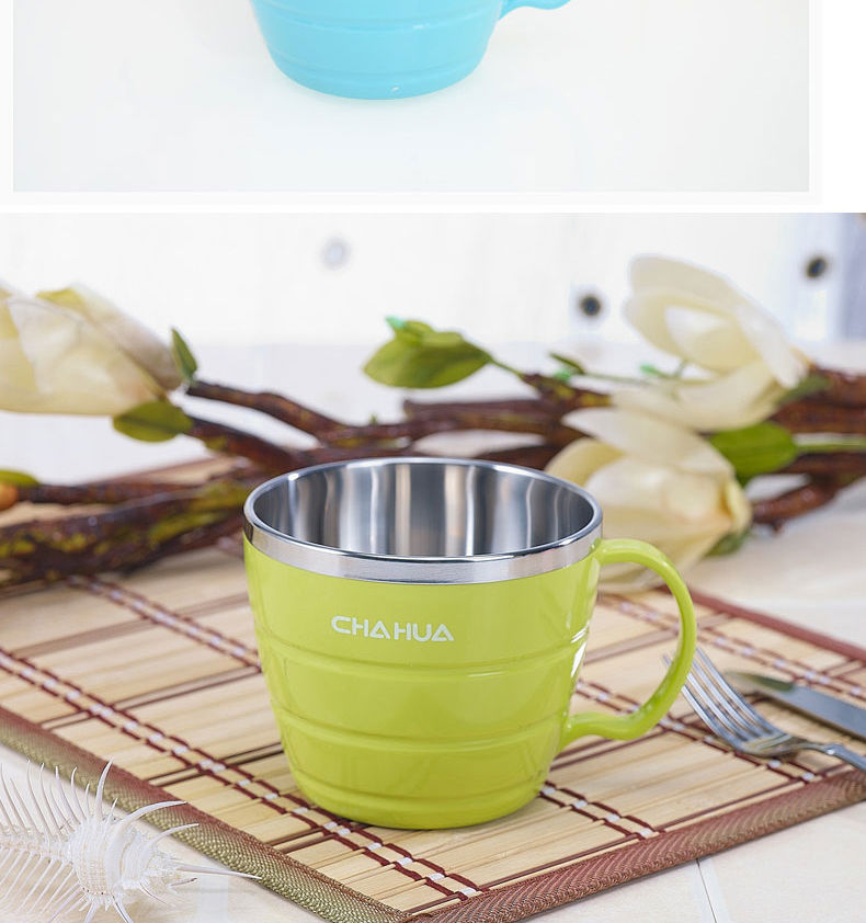 大号塑钢碗绿色