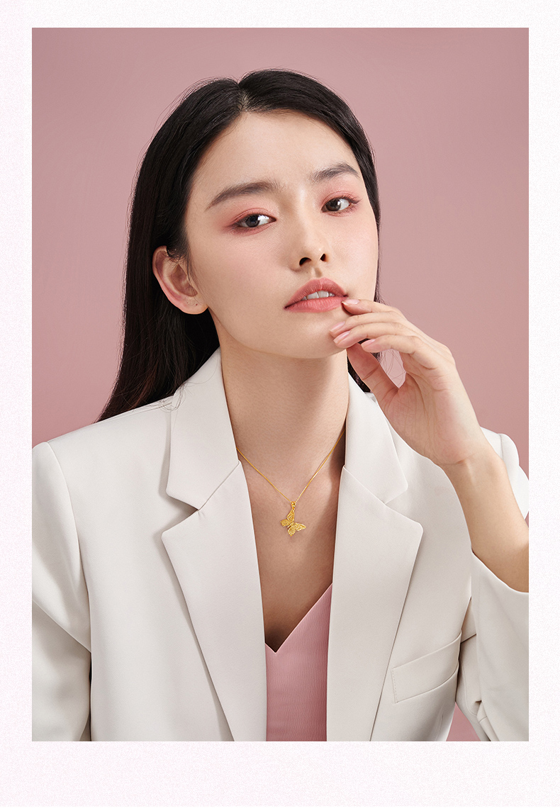 无镶嵌成色:足金适用人群:女士材质:黄金类别:吊坠品牌:周大生(chow