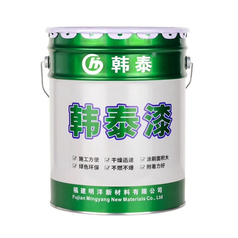 韩泰醇酸调和漆 白色18kg/桶