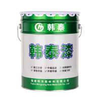 韩泰醇酸调和漆 白色18kg/桶