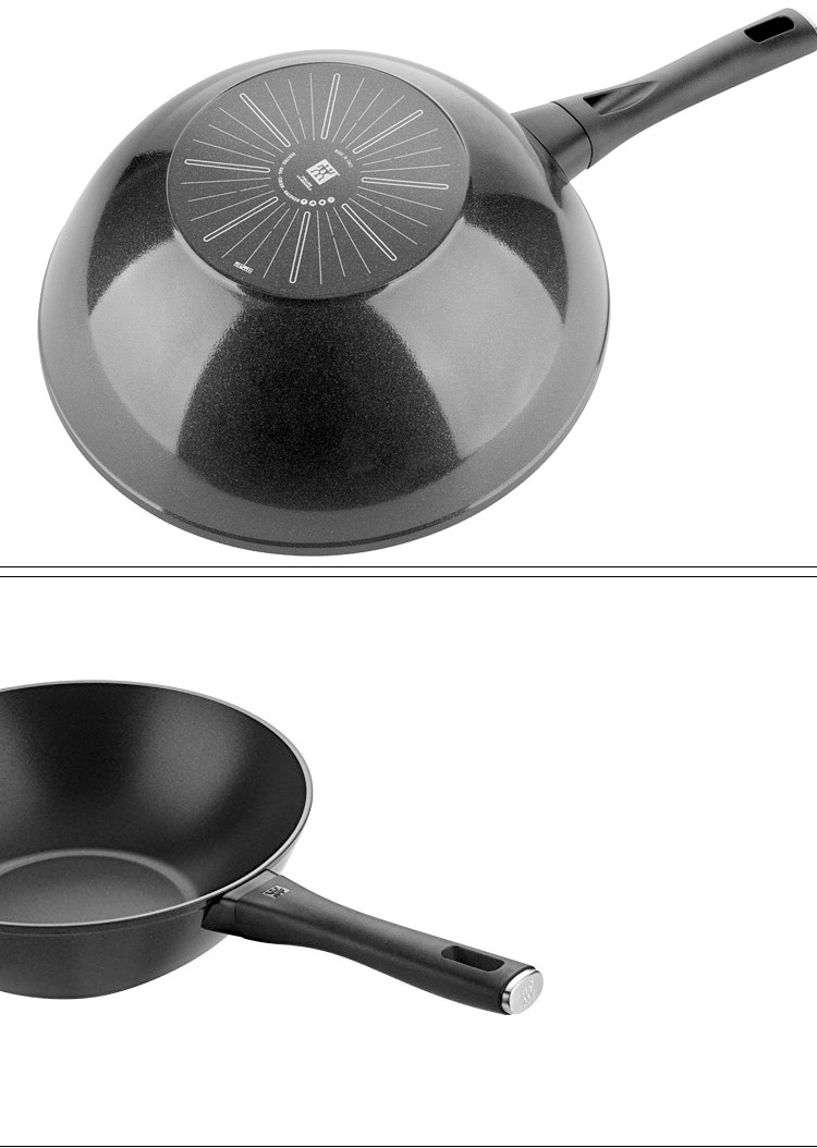 双立人炒锅66281-306 双立人(zwilling)madura系列30cm炒锅不粘锅