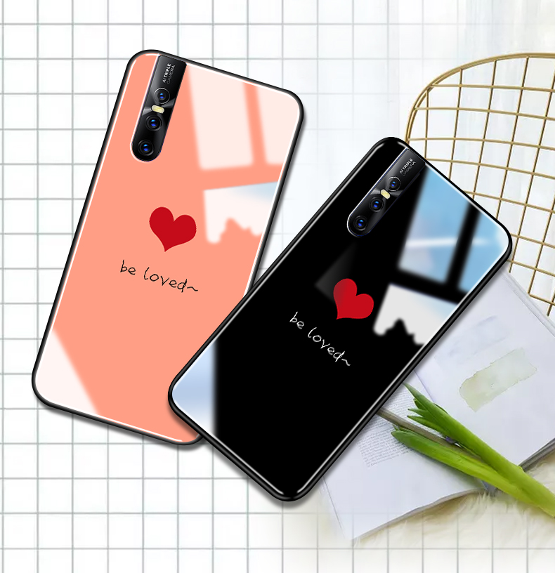 火豹vivos1手机壳vivos1玻璃s1保护壳s1保护套爱心vivo全包防摔硅胶网