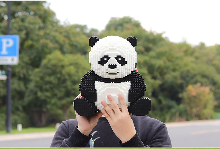 开心美猴王(happy monkey)积木8040 嬉仔钻石微小颗粒拼装兼容乐高