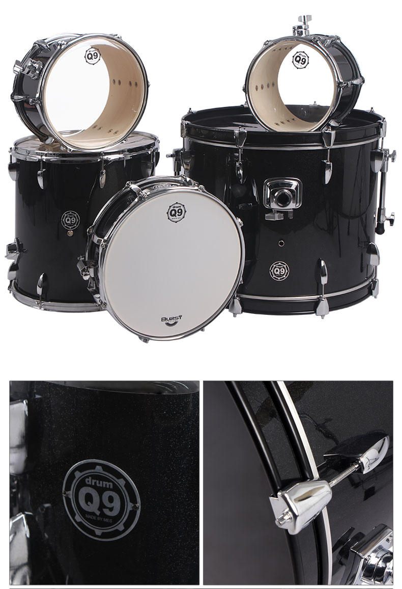 mes迈斯q9考级专用架子鼓成人爵士鼓5鼓3镲片45镲初学儿童爵士鼓