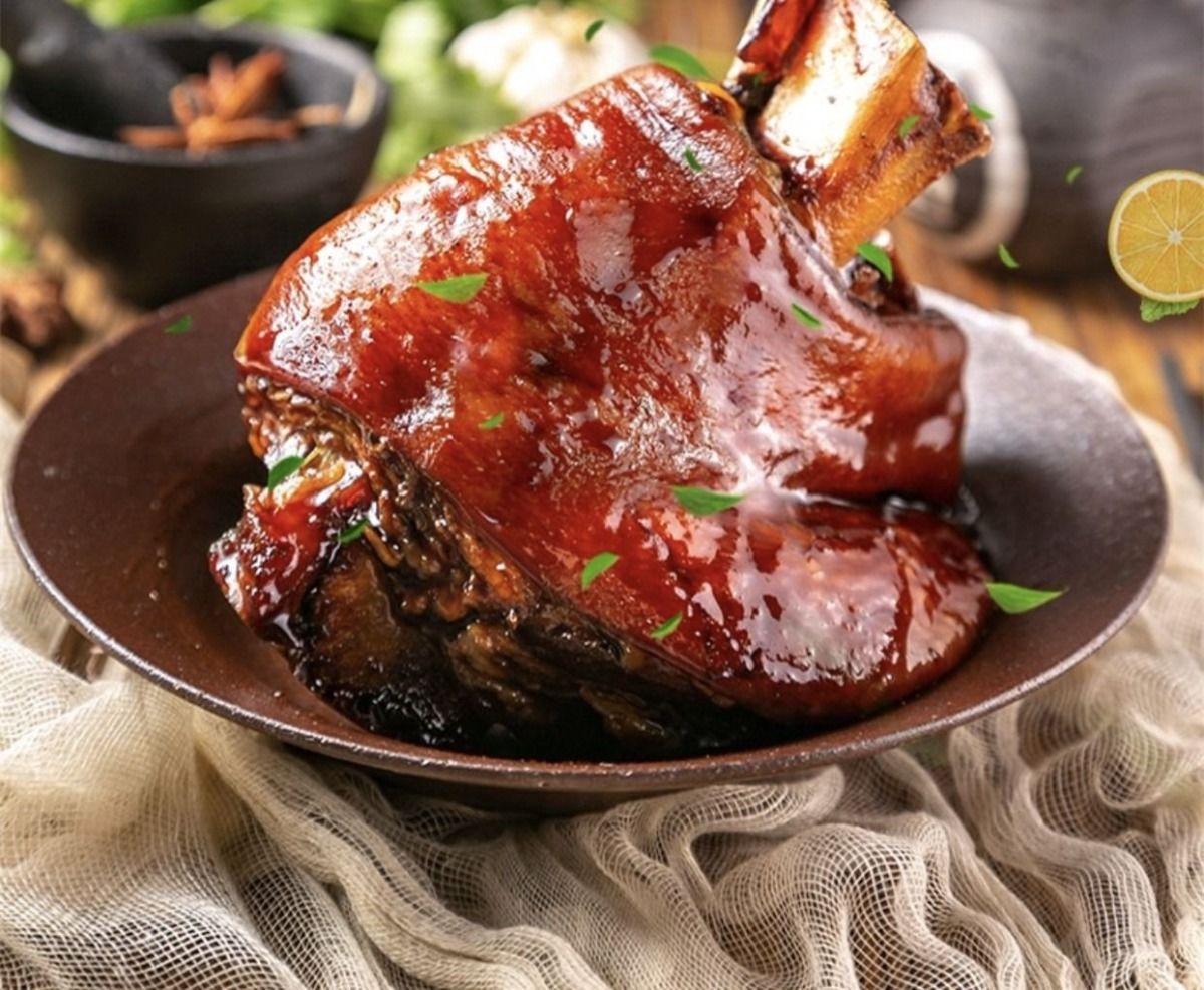 猪肘肉1000g下酒菜真空包装酱香肘子五香味蹄髈特产