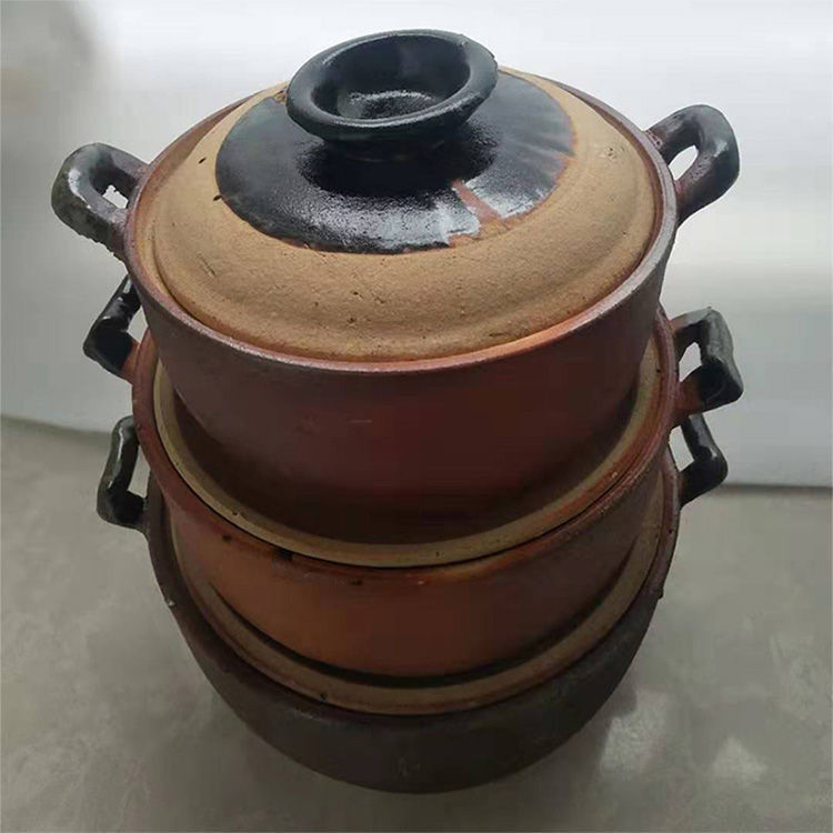 老式手工大小粗土砂锅煲汤煮粥煎药养身锅家用厨房明火炖锅瓦罐煲