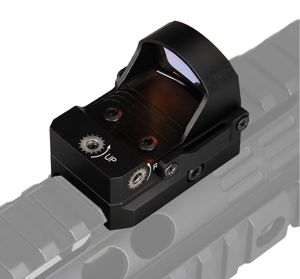 1x17x24手控全息内红点瞄准镜高抗震快速瞄准近距离红膜全息内红点