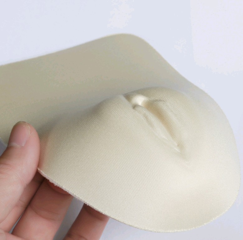 黑色加强仿真片cd变装伪娘下体仿真假阴男用cos男变女装内裤垫骆驼趾