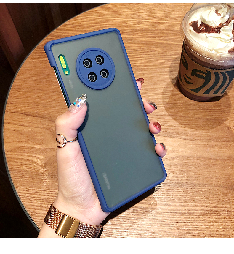 酷晓华为mate30手机壳mate30pro全包防摔por高档磨砂保护壳mate30pro