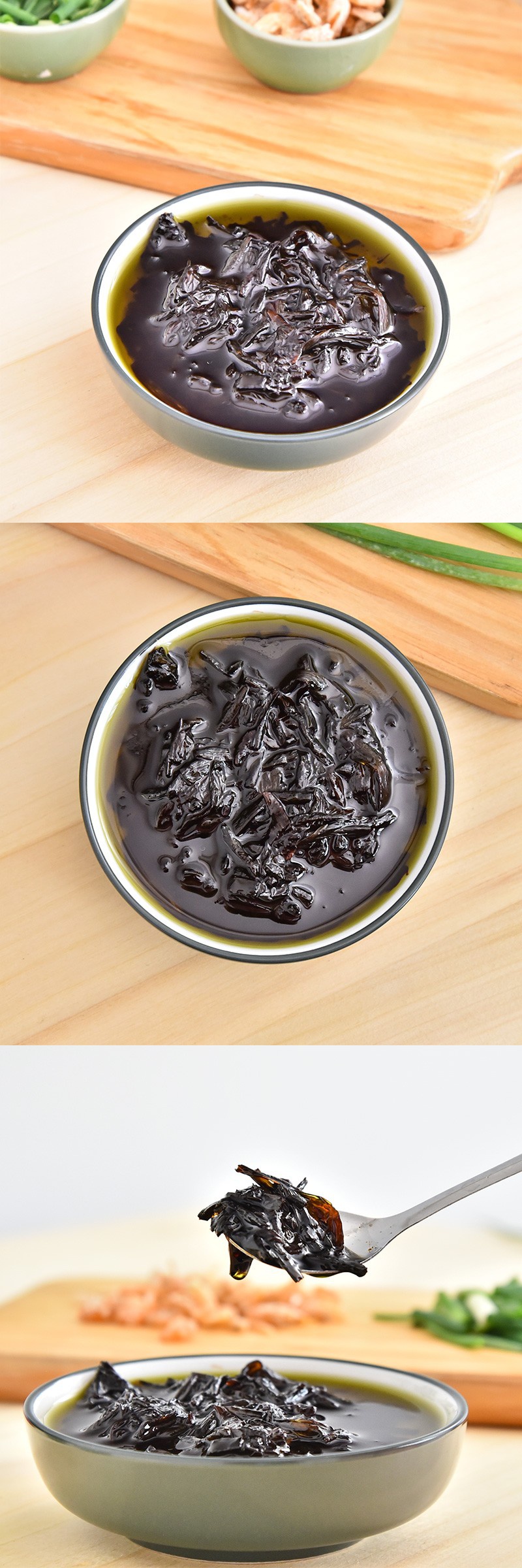 葱油拌饭酱 开阳葱油酱160g*2瓶 虾米下饭酱拌面酱不辣虾酱海鲜酱即食