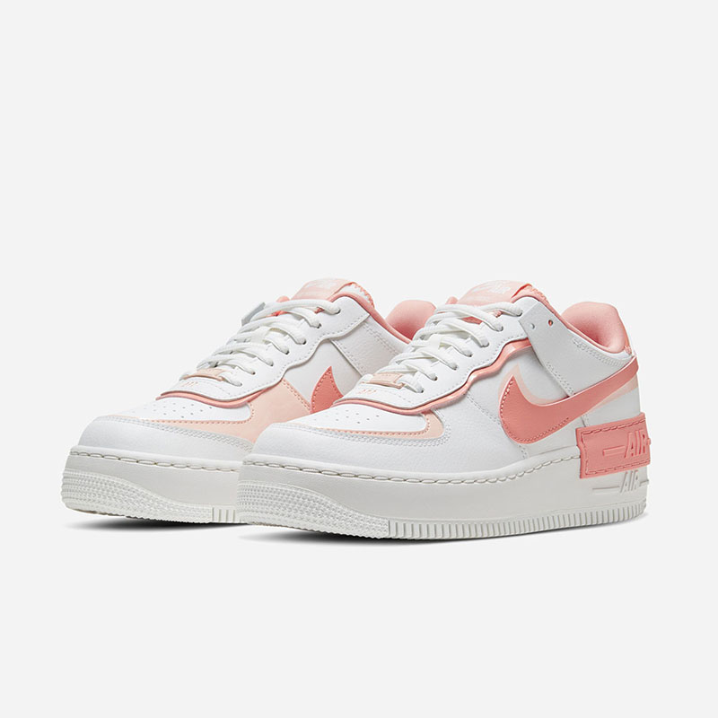 【耐克(nike)运动休闲鞋】 nike耐克春季女鞋af1粉白空军一号运动鞋
