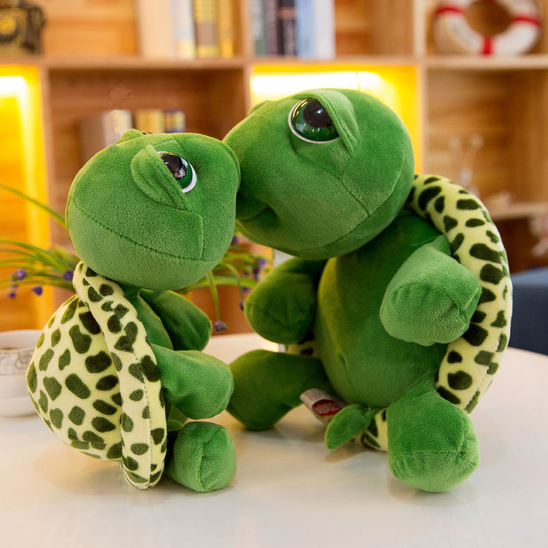 大眼龟毛绒玩具乌龟公仔玩偶海龟抱枕儿童女生男生生日礼物布娃娃可爱