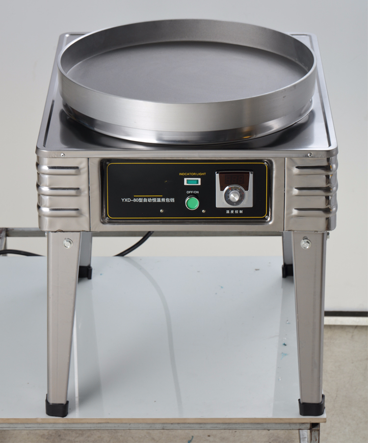 立式80型电饼铛煎包炉电热煎包锅黄金蛋商用煎饺子