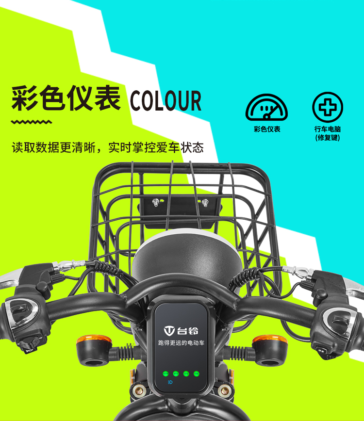 台铃tailg轻卡二代新国标电动自行车成人代步踏板电动车外卖车20a锂