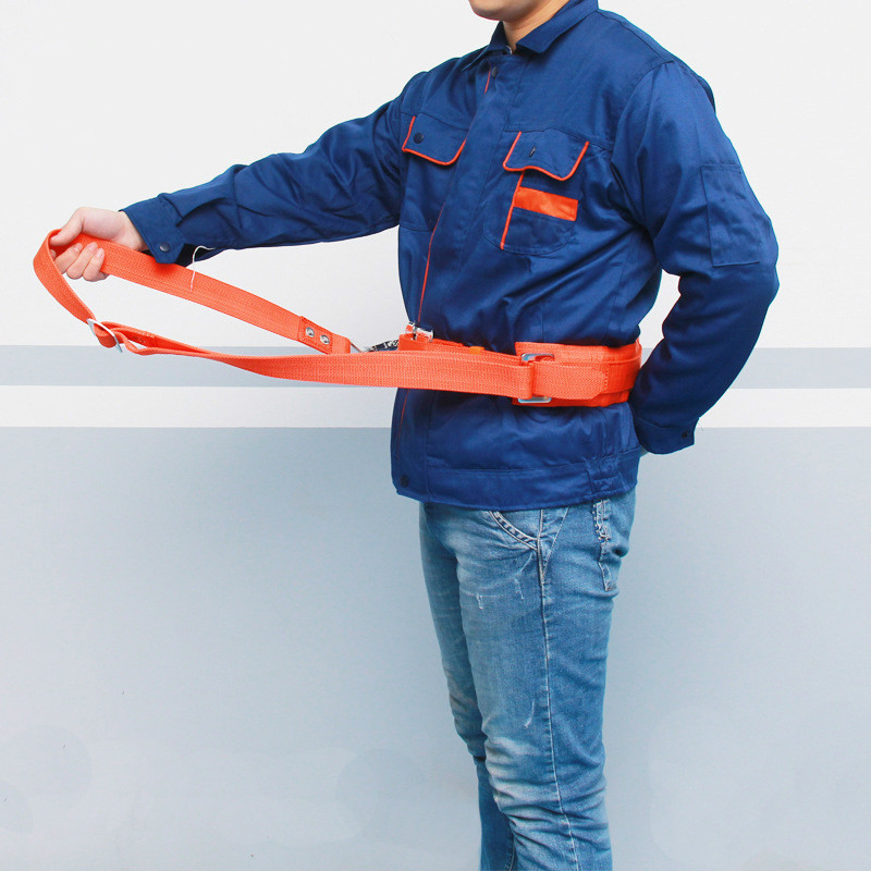 围杆式作业单腰带式双保险安全带