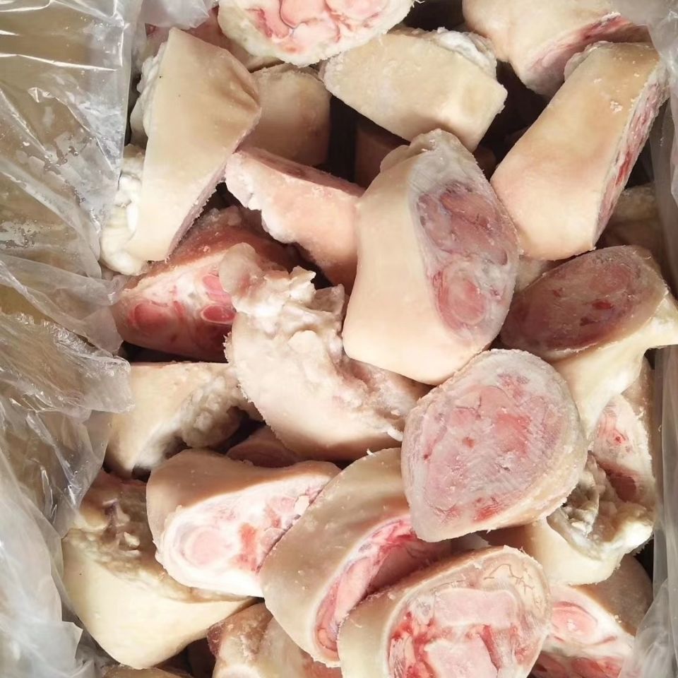 新鲜冷冻猪脚圈4斤猪肘圈猪蹄猪肉家庭装冷冻批发