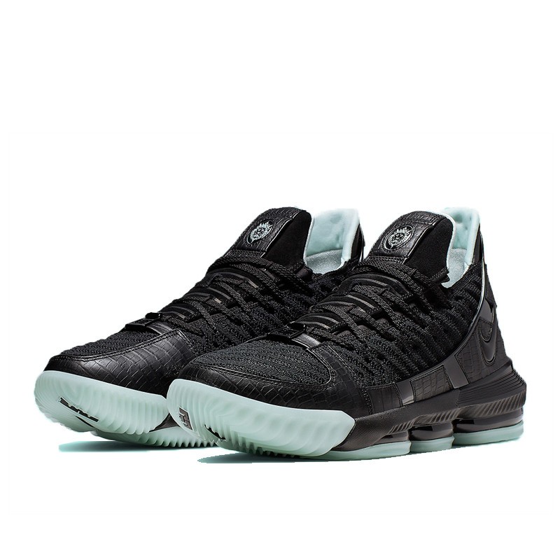 nike耐克19新款男鞋lebron16詹姆斯16代黑白缓震耐磨实战篮球鞋