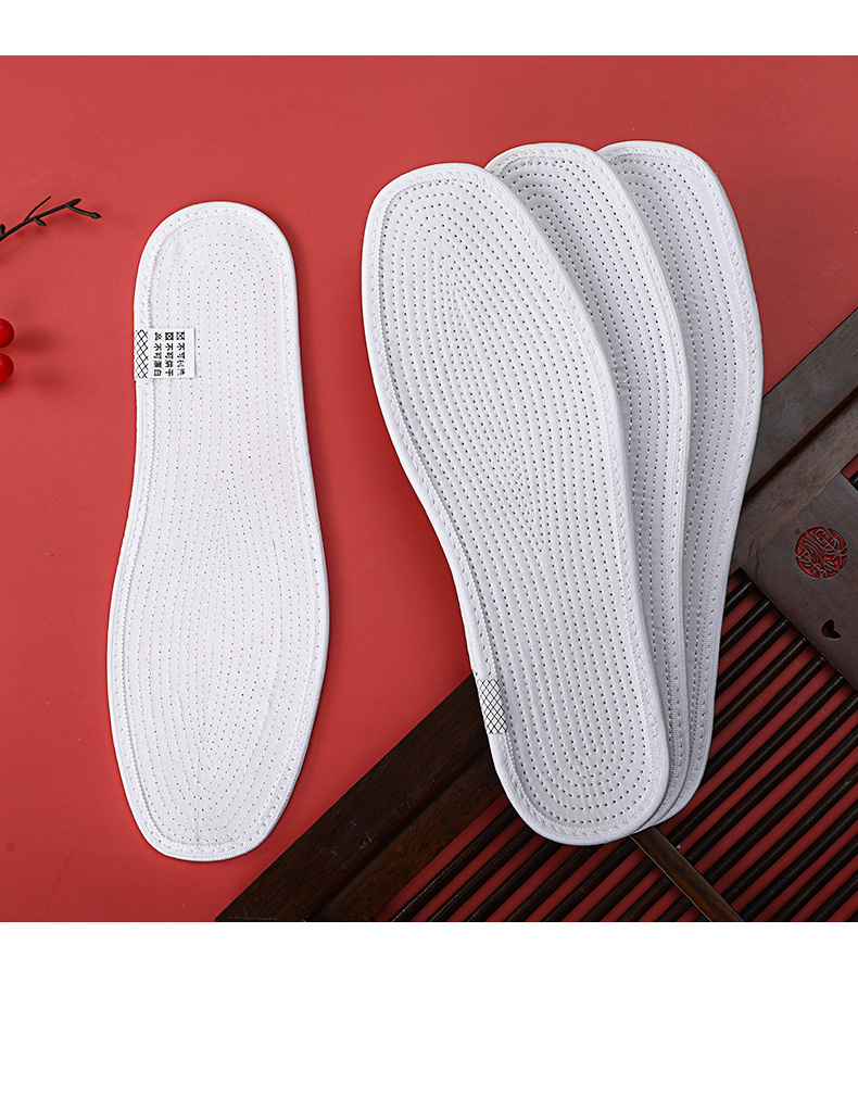 亚麻鞋垫男吸汗防臭女软底舒适透气手工棉麻除臭全棉纯布鞋垫夏季