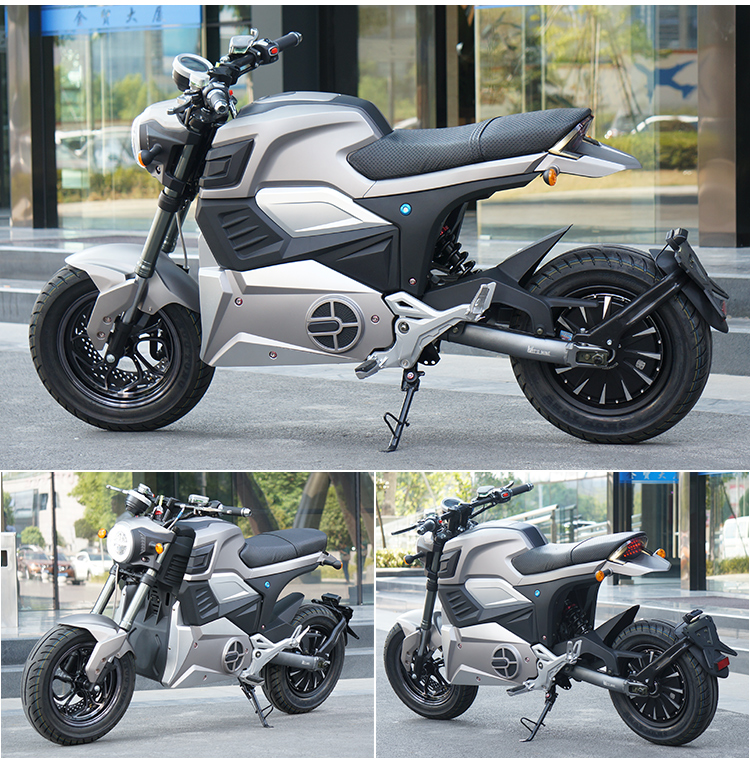 风感觉m6电动摩托车72v3000w电瓶车小怪兽街跑车城市代步车大型电摩
