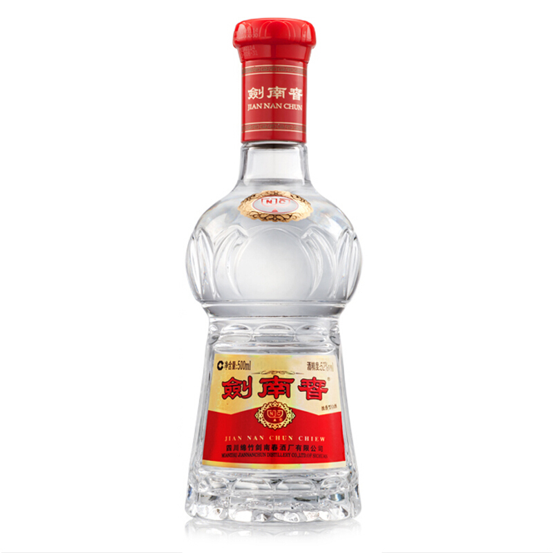 正品保证假一赔十剑南春水晶剑普剑52度500ml整箱6瓶装浓香型