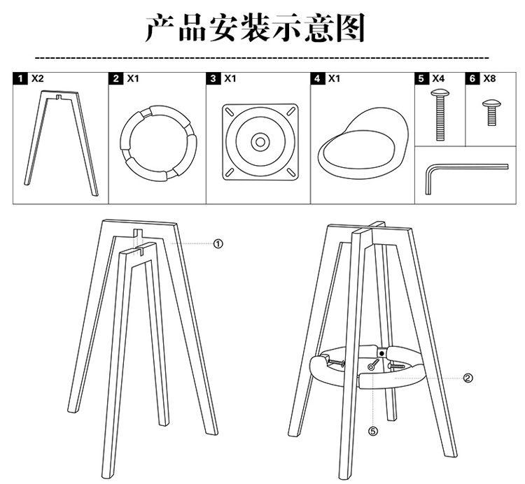 工匠时光娱乐/酒吧/ktv家具as-bty20210508 工匠时光酒吧椅吧台椅实木