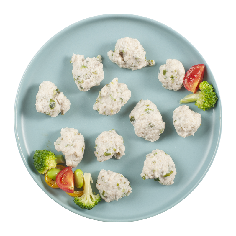 禧美海产冷冻鲜鱼滑鲅鱼馅鱼丸150g