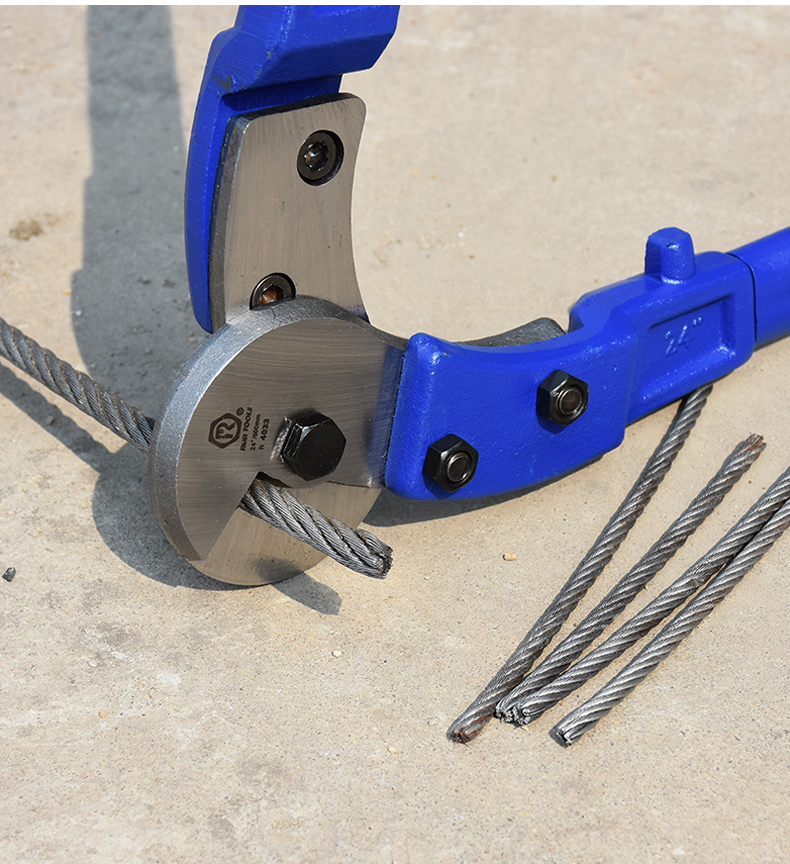 敬平钢丝绳剪断钳强力钢丝缆剪子断线钳钢丝绳剪钢丝大力剪头工具夹持