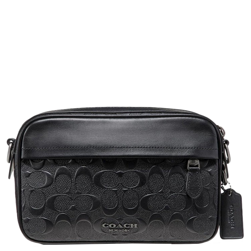 【直营】蔻驰(coach) graham系列男士单肩包斜挎包 相机包 时尚休闲