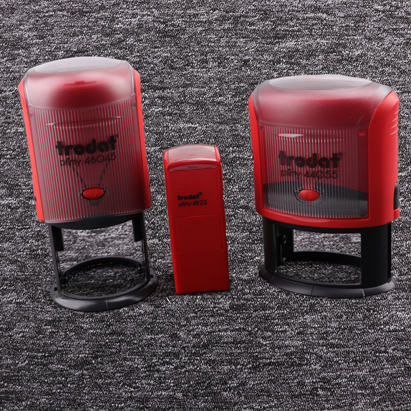 翻斗印章卓达印章自动公司椭圆形回墨姓名刻章私章个人章方章克张正