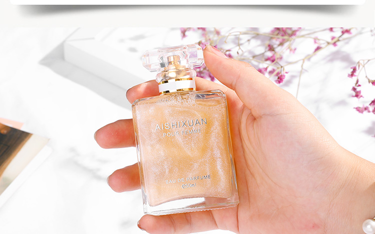 抖音网红流沙香水女士持久清新学生淡香自然平价少女鎏金流砂套装