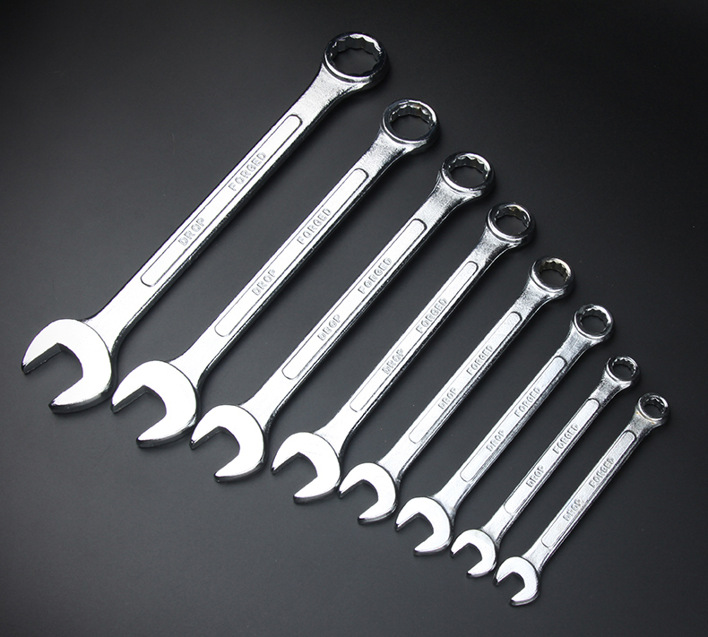 闪电客双头快速两用扳手梅花开口扳手五金汽修棘轮扳手双头呆扳手6